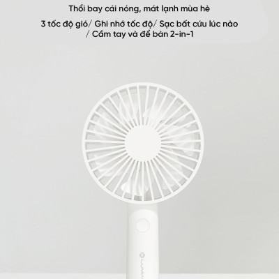 Quạt cầm tay Lumias X6 Hàng chính hãng