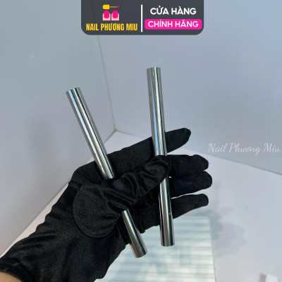 Nam Châm Mắt Mèo Gậy Tròn Dài Hai Đầu Siêu Mạnh 15cm, Trụ Dài Tôn Ngộ Không Tạo Hiệu Ứng Mắt Mèo, Chất Liệu Kim Loại Dễ Cầm Cho Thợ Làm Nail