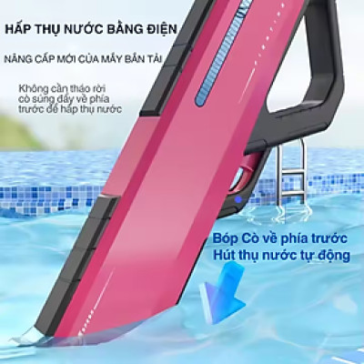 Máy Phun Nước Đồ Chơi Chạy Pin MK401 - Hàng chính hãng