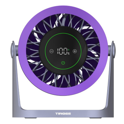 Quạt tích điện để bàn USB Tiross TS3420 - Hàng chính hãng