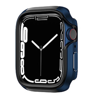 Ốp Bảo Vệ Viền Kim Loại dành cho Apple Watch Series 7 / Apple Watch Series 8 / Apple Watch Series 9 Size 41mm/45mm - Hàng Chính Hãng