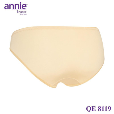 Quần lót nữ trơn viền ren annie QE8119 nữ tính, mềm mại, co giãn tốt ôm sát vòng 3, thấm hút, thoáng mát, có áo đồng bộ