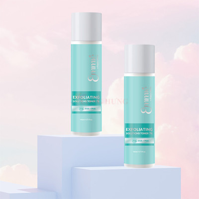 Dung dịch tẩy tế bào da chết Emmié By Happyskin Exfoliating Solutions Toner 7% AHA/BHA (140ml) - Hàng chính hãng
