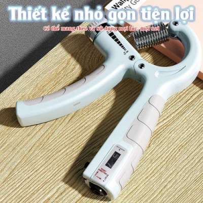 Kìm tập cơ tay chữ A có đếm số Nikio NK-17C - Điều chỉnh lực từ 5kg đến 60kg