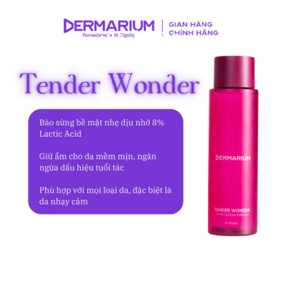 Tender Wonder - 8% Lactic Acid tẩy da chết bề mặt