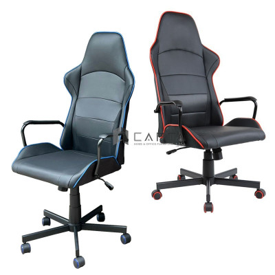 Ghế ngồi chơi game chân xoay CM4494-P Nội thất Capta Ghế nam làm việc tại nhà lưng cao ngả gật gù hiện đại