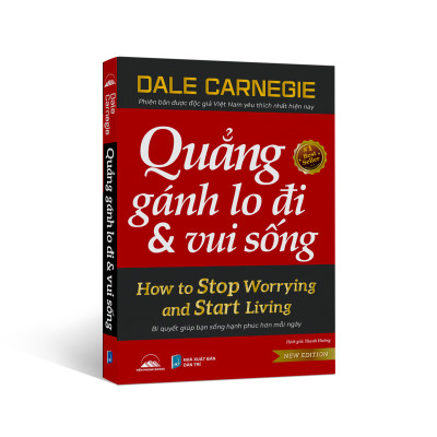 Sách - Combo Đắc Nhân Tâm + Quẳng Gánh Lo Đi Và Vui Sống - Tái Bản 2024 - Bìa Đỏ