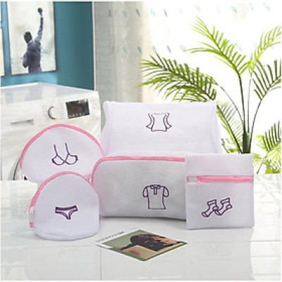 Combo 5 chiếc túi giặt TG2 đồ lót giúp bảo vệ quần áo miDoctor