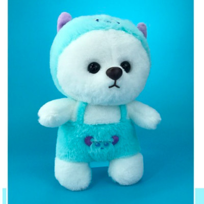 Thú nhồi bông Lena cosplay quái vật - Size 25cm - Quà tặng gấu bông teddy lena đáng yếu lông mịn.