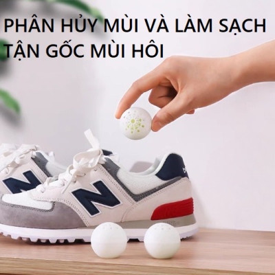 Gói 6 Viên Khử Mùi Đa Năng – Cho Giày, Quần Áo, Xe Hơi, Túi Xách – Hút Ẩm, Kháng Khuẩn