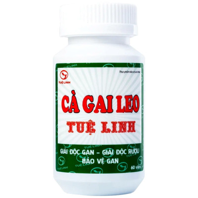 Viên uống Cà Gai Leo Tuệ Linh hỗ trợ giải độc gan (60 viên)