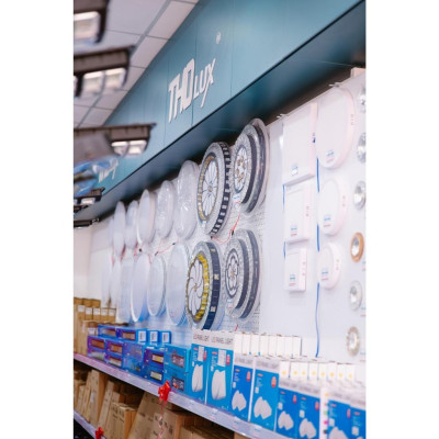 Đèn LED trần Tholux K40-5 Đế Liền Nguồn 30W