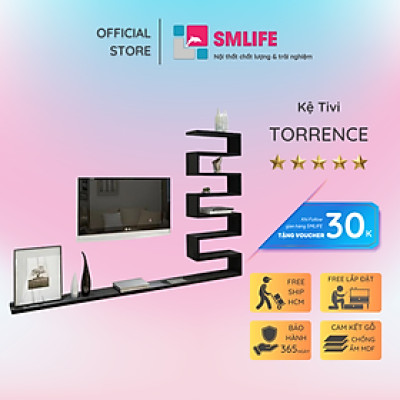 Kệ để tivi phòng ngủ SMLIFE Torrence