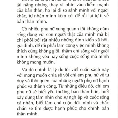 Phẩm Cách Cao Quý - Bản Lĩnh Nữ Hoàng - 30 Nguyên Tắc Vàng Của Phụ Nữ Hạnh Phúc (Sbooks)