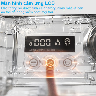 Máy pha cà phê Espresso chuyên nghiệp thương hiệu Mỹ cao cấp HiBREW H7A - Hàng Chính Hãng