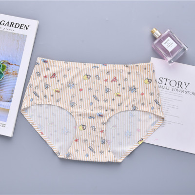 Combo 5 Quần Lót Nữ Su Đúc Họa Tiết 016–018 – Seamless, Co Giãn 4 Chiều, Thoáng Mát