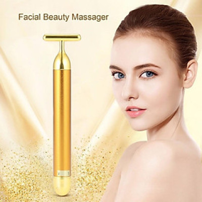 Máy massage mặt cầm tay đa vị trí toàn thân chữ T beauty energy bar B08