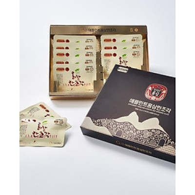 Hồng sâm thái lát vị táo bạc hà