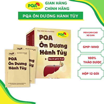PQA Ôn Dương Hành Tủy là dược phẩm giúp thanh nhiệt, hỗ trợ giải độc gan và bảo vệ gan, giúp tăng cường chức năng gan, hạn chế tác hại của rượu bia, hóa chất đối với gan.