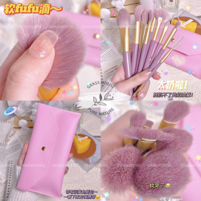 Bộ Cọ Trang Điểm make up 9/ 10 / 12 Cây có kèm bóp đựng cọ tiện dụng chuyên nghiệp