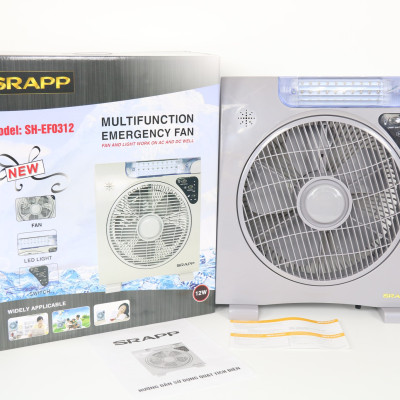 Quạt Tích Điện SRAPP SH-EF0312 - Hàng Chính Hãng