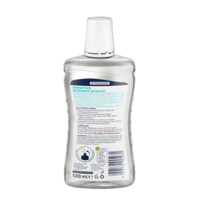 Nước súc miệng Dontodent Đức bảo vệ răng miệng, diệt khuẩn, hơi thở thơm mát 500ml