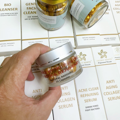 Viên Dưỡng Trắng Da PEONY WHITE 30v - Bù Nước - Chống Lão Hóa - Cân Bằng Độ pH - Cấp Ẩm - Giải Pháp Cho Làn Da Khô Ráp