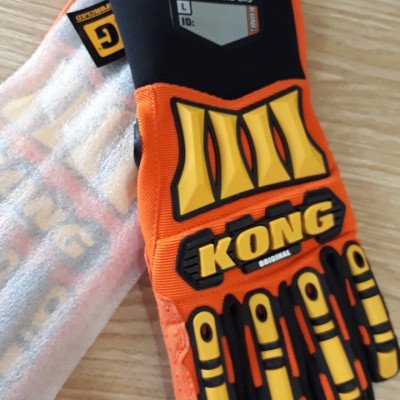 GĂNG TAY KONG ORIGINAL CHỐNG VA ĐẬP CHỐNG DẦU - CODE SDX2 (KONG VÀNG)