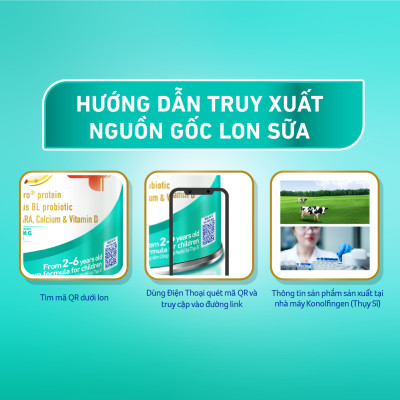 Sữa bột Nestlé NAN OPTIPRO PLUS 4 800g/lon với 5HMO Giúp tiêu hóa tốt + Tăng cường đề kháng  - Bé 2-6 tuổi