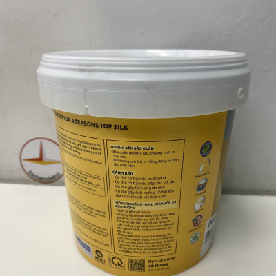 Sơn phào chỉ cho trần nhà Toa 4 Seasons Top Silk  màu B- 8096 _1L