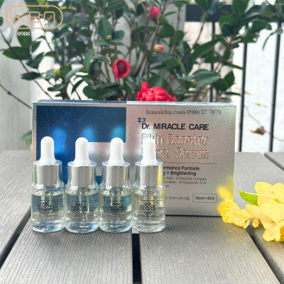SKIN BOOSTER SUPER SERUM (1 Bộ 4 Chai - Tặng 3 Mặt Nạ) - Serum Dưỡng Da Cao Cấp Hàn Quốc - Tái Tạo - Phục Hồi Da (Hàng Chính Hãng)