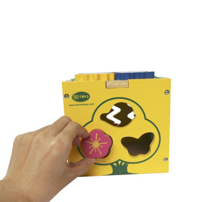 Đồ chơi gỗ Hộp thả khối đa năng | Winwintoys 67022 | Phát triển trí thông minh ,sự khéo tay | Đạt tiêu chuẩn CE và TCVN