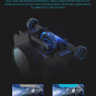 Kính Thực Tế Ảo 3D VR SHINECON 6 G06EB Android IOS - Dùng Cho Điện Thoại Từ 4.7 - 6.1 inches - Hàng Chính Hãng