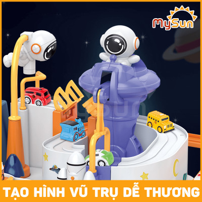 Đồ chơi mô hình giao thông thành phố đường đua ô tô cho bé MySun