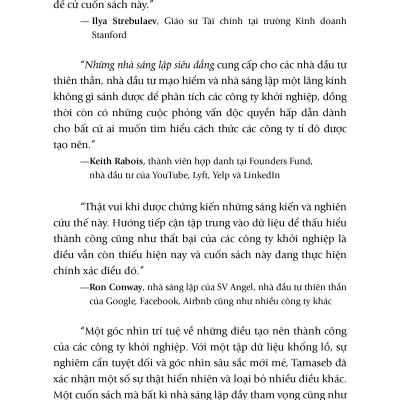 Sách - Những Nhà Sáng Lập Siêu Đẳng - Dữ Liệu Tiết Lộ Điều Gì Về Các Công Ty Khởi Nghiệp Tỉ Đô