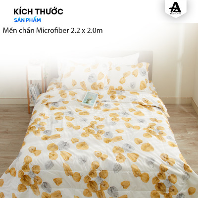 Mền Chần Mềm Mại Mirco Silk Cao Cấp Yellow Fruit A2Z Home