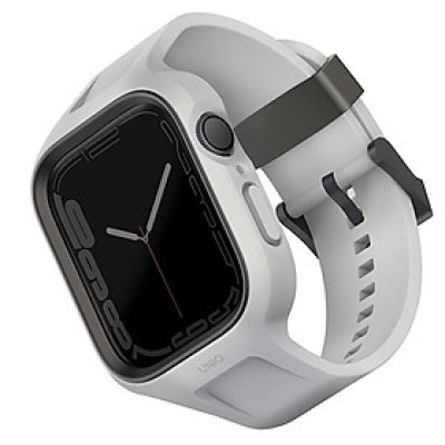 Dây đeo đồng hồ tích hợp vỏ UNIQ Monos Unibody 2 In 1dành cho Apple Watch (42/44/45mm) Series 4-7/SE - Hàng chính hãng