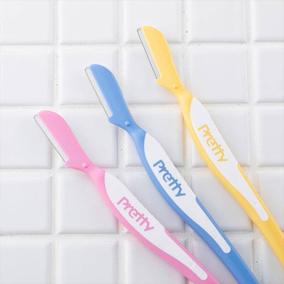 Set 06 dao tỉa lông mày dành cho nữ Kai Pretty size XL, kích thước sản phẩm nhỏ gọn, giúp mọi người sử dụng dễ dàng, có thể mang theo bên mình - nội địa Nhật Bản