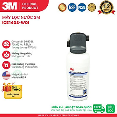 [SIÊU TỐC] Máy Lọc Nước 3M Chuyên Dùng Cho Quán Cà Phê Vừa Và Nhỏ, Nhà hàng, Horeca, FnB - Hàng Chính Hãng 3M, Nhập Khẩu Mỹ