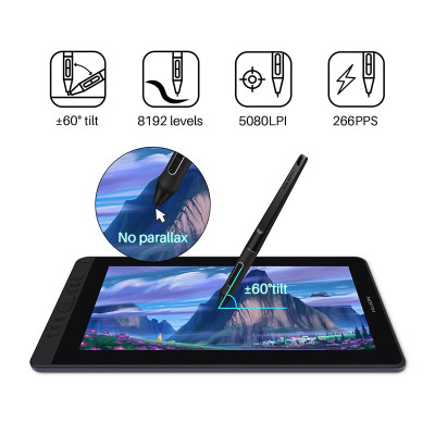Huion Kamvas 13 (GS-1331) Graphic Tablets - Bảng vẽ Cảm ứng - Hàng chính hãng