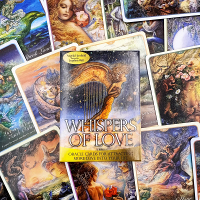 {KÈM QUÀ TẶNG} Bộ Bài Bói Tarot Whispers of Love Oracle Cards Cao Cấp