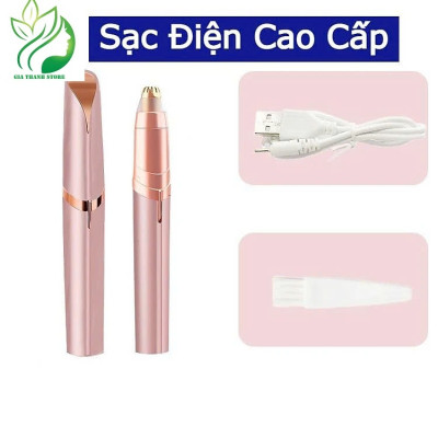 Bút tỉa lông mày, máy cạo chân mày, tỉa ria mép phù hợp nam và nữ, nhỏ gọn tiện lợi Hàng chính hãng Flawless Brows