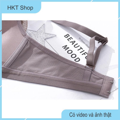 Áo Lót Ren Hoa BaBy Không Gọng Đệm Mỏng, Siêu Thông Thoáng AL33