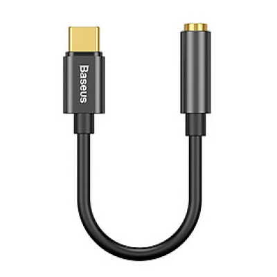 Cáp chuyển tín hiệu âm thanh từ USB Type-C ra 3.5mm Baseus L54 - Hàng nhập khẩu