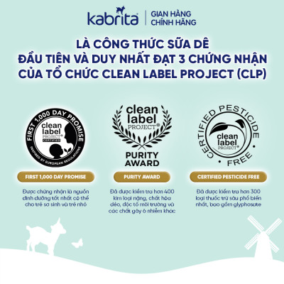Combo 3 lon Sữa dê Kabrita số 2 cho trẻ từ 12- 24 tháng - Lon 800g