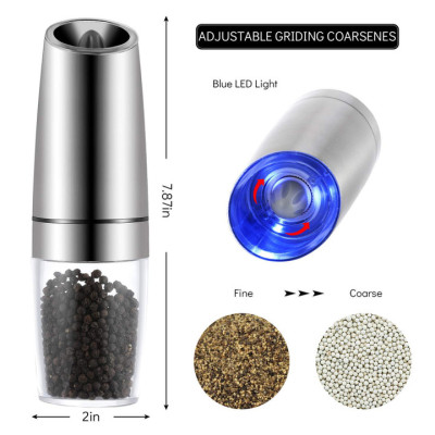 Máy xay tiêu và xay gia vị cầm tay  Chất liệu: Thép không gỉ 304, ABS, Acrylic, lõi Mài gốm