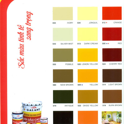 Sơn dầu Galant màu Grey 503_ 0.8L