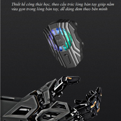 Quạt Tản Nhiệt Điện Thoại FL01 - Làm Mát Nhanh, Công Suất Lớn - Chuyên Dành Cho Game Thủ - Hàng Nhập Khẩu