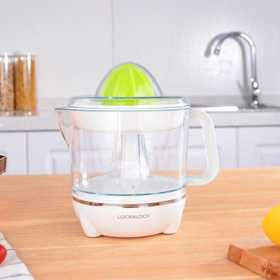 Máy Vắt Cam Lock&Lock 700ml màu trắng xanh EJJ231 - Hàng Chính Hãng, Xoay Ép 2 Chiều Cho Nhiều Nước Cam, Bảo Hành 24 Tháng - JoyMall