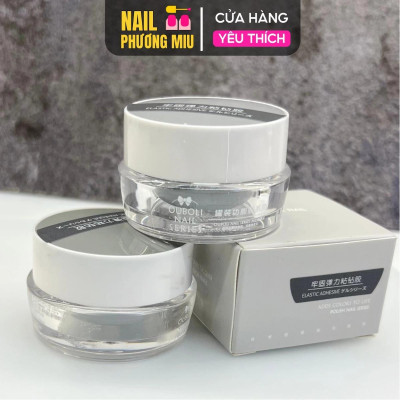 Gel Đính Đá OUBOLI Hũ To 30g Cao Cấp Siêu Bền Đậm Đặc Không Chảy Không Hơi Keo, Không Cần Phao Nhám Top Độ Bền Cao Dùng Gắn Đá To, Nhỏ, Charm Nữ Women